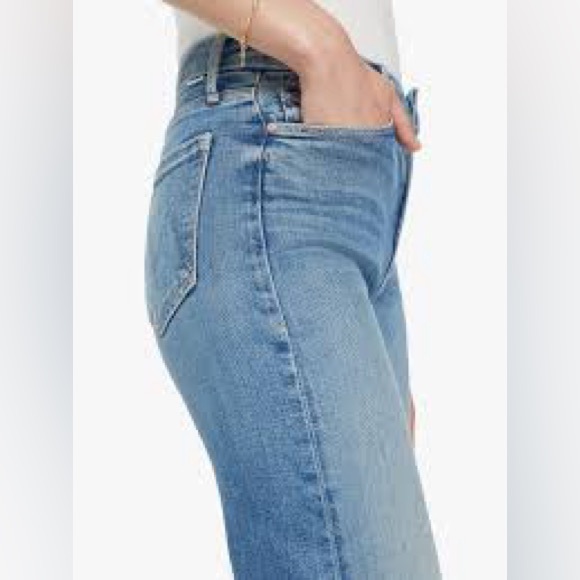 MOTHER The Roller Fray Wide Leg Jean - Picture 4 of 15